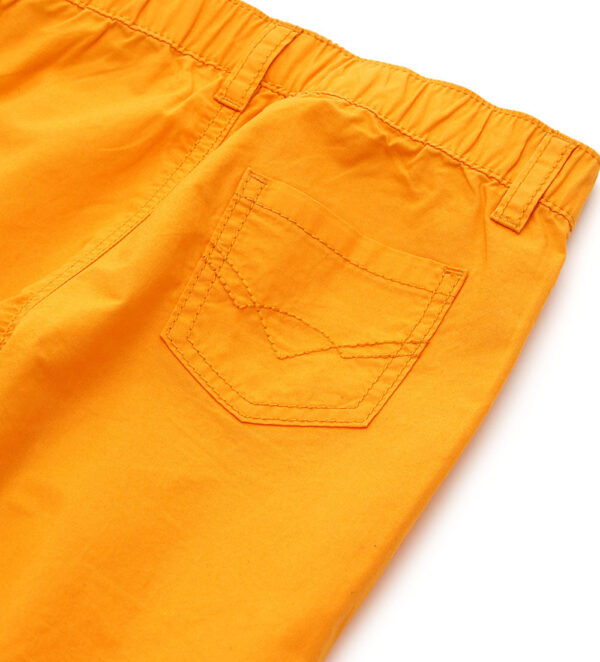 Indigo varsity baby boy cotton pants – Image 5