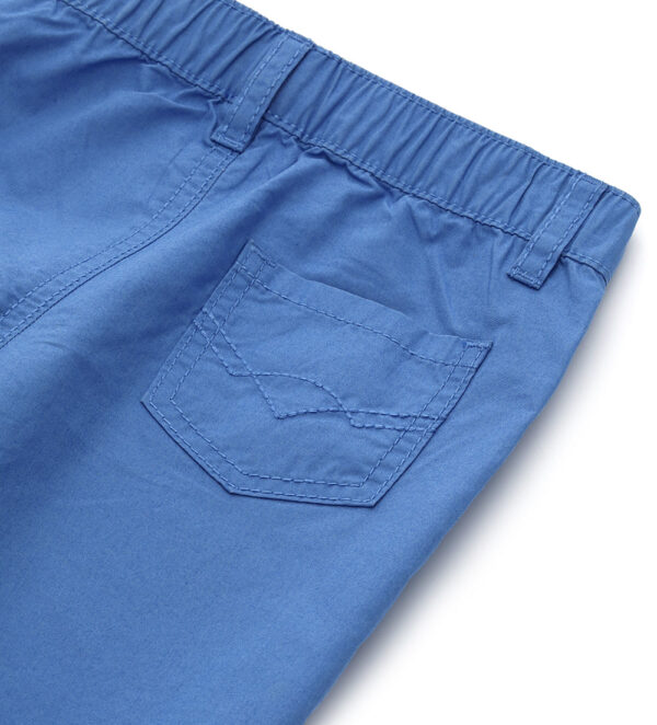 Indigo varsity baby boy cotton pants – Image 10