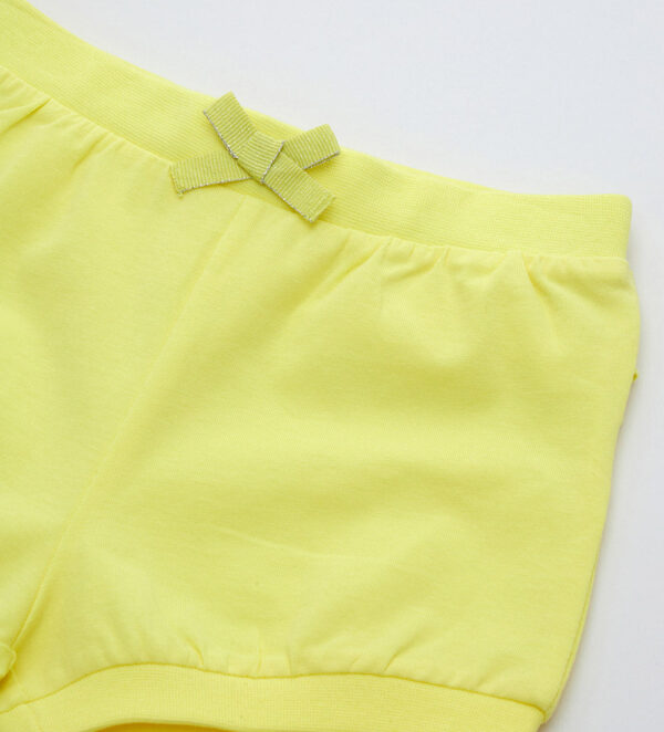 Growing up baby girl shorts with ruffles – Image 2