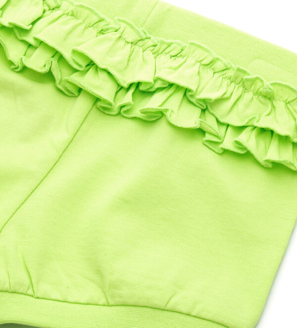 Growing up baby girl shorts with ruffles – Image 12