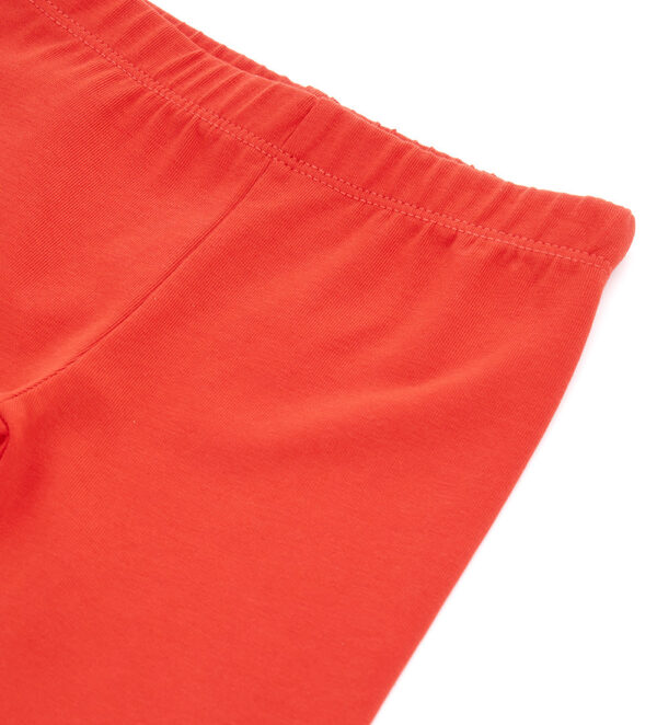 Basico continuativo baby girl cotton leggings 8 – Image 3