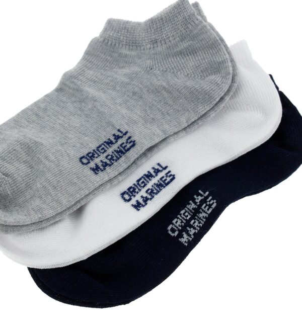 Basico Spring Boy Tri-Pack Sneakers Socks 1 – Image 2