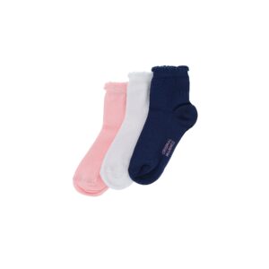 Basico Spring Girl Short Tri-Pack Socks 2