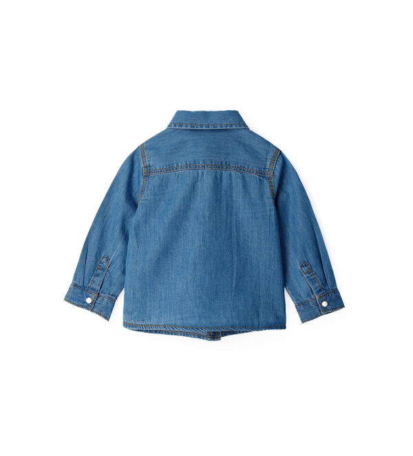 Essential Baby boy Denim Shirt – Image 2