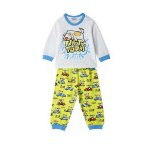 Good night baby boy long cotton pajamas 1
