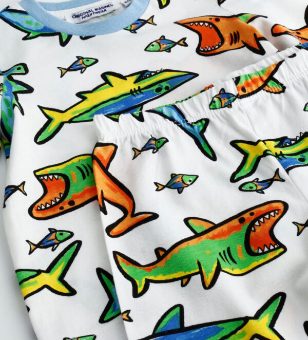Good night baby boy cotton pajamas – Image 5