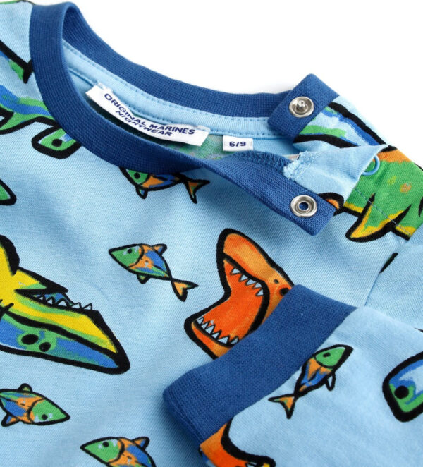 Good night baby boy cotton pajamas – Image 3