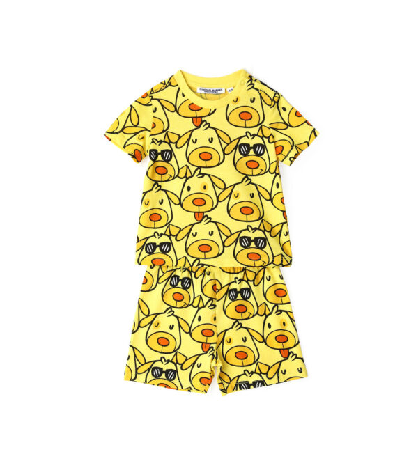 Good night baby boy short pajamas in cotton 1 – Image 4