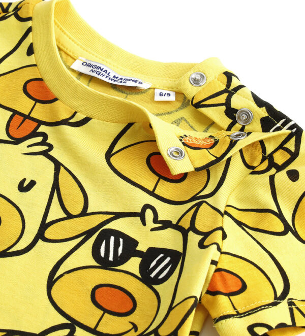 Good night baby boy short pajamas in cotton 1 – Image 5