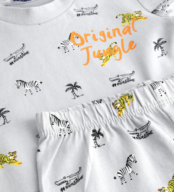 Good night baby boy short pajamas in cotton 2 – Image 3