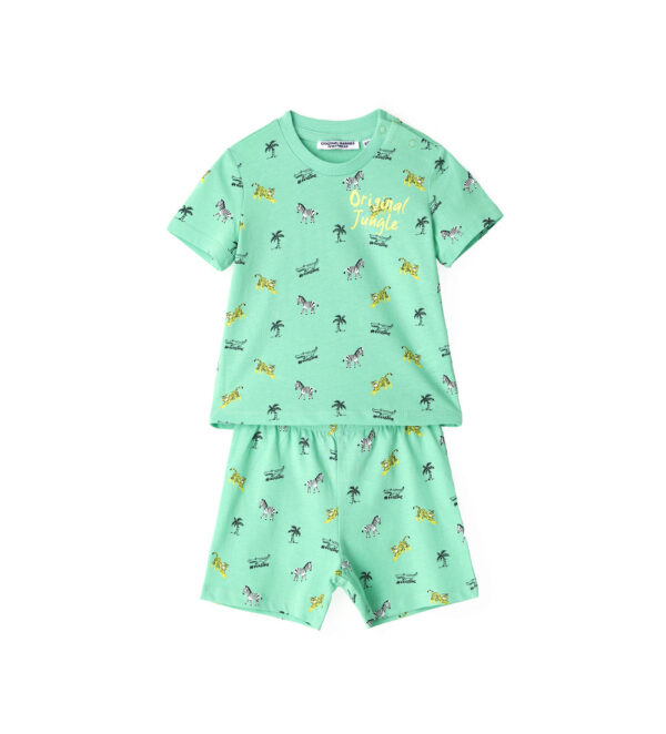Good night baby boy short pajamas in cotton 2 – Image 4