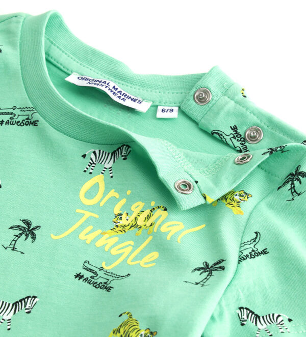 Good night baby boy short pajamas in cotton 2 – Image 5