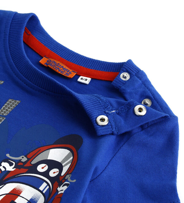 City clash baby boy double fake t-shirt – Image 3