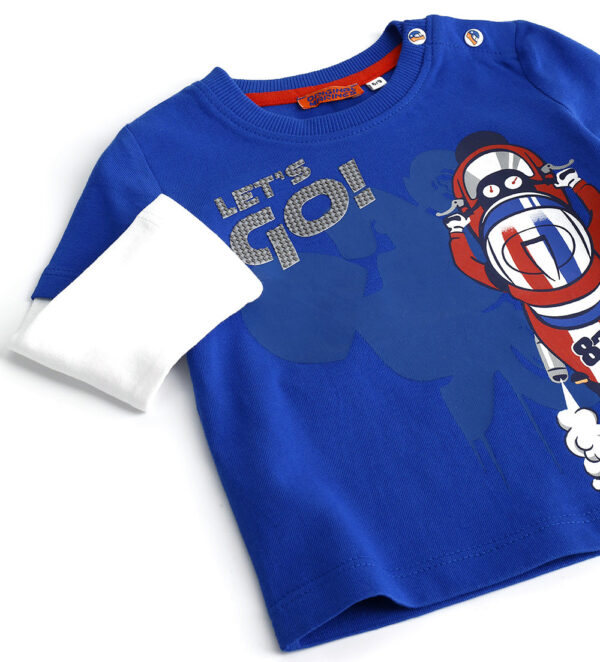 City clash baby boy double fake t-shirt – Image 2
