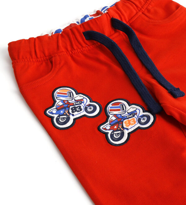 City clash baby boy trousers with patches – Image 6