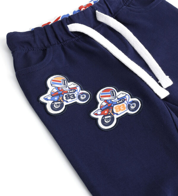 City clash baby boy trousers with patches – Image 2
