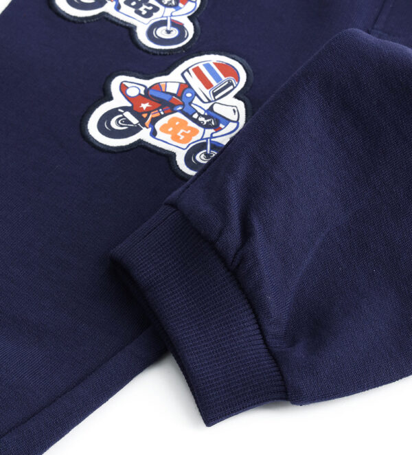 City clash baby boy trousers with patches – Image 3