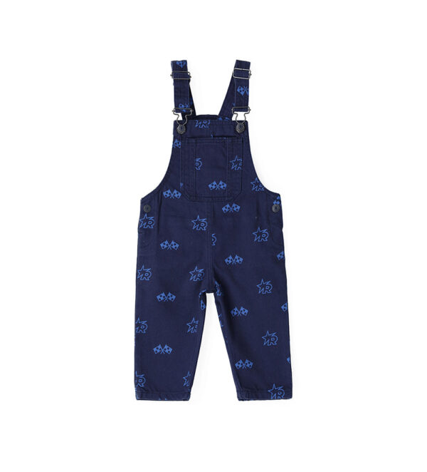 City clash baby boy cotton overalls – Image 6