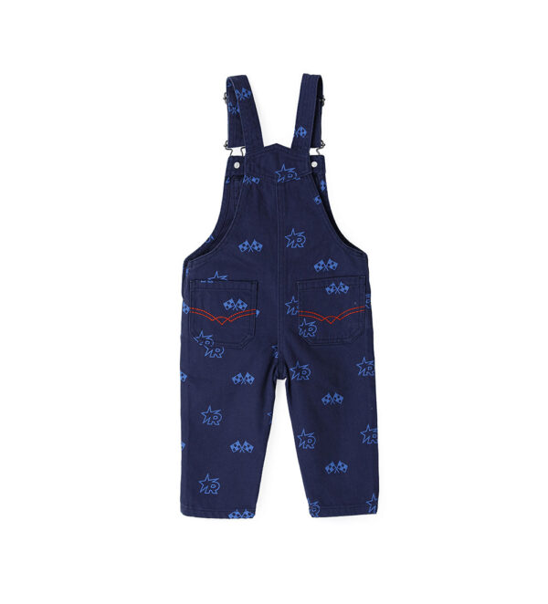 City clash baby boy cotton overalls – Image 9