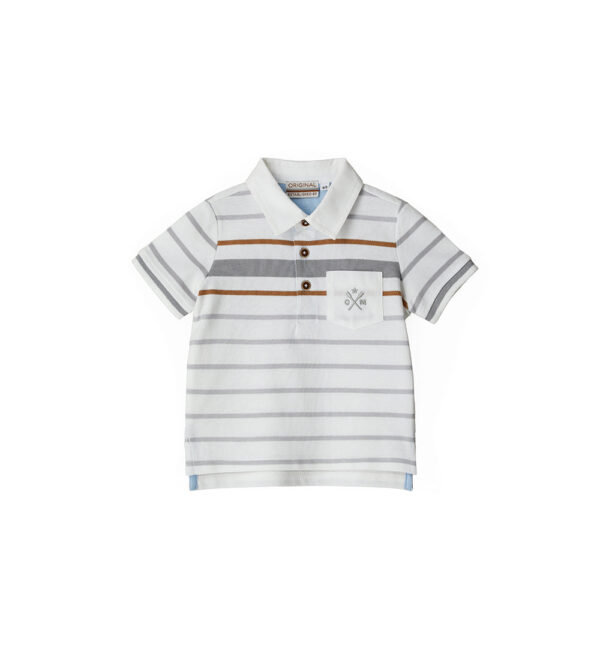 Special Day Baby boy Piquet Polo Shirt