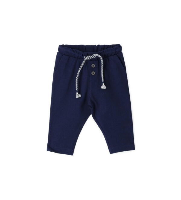 Special day baby boy piquet trousers 1