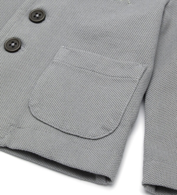 Special Day Baby boy Piquet Jacket – Image 4