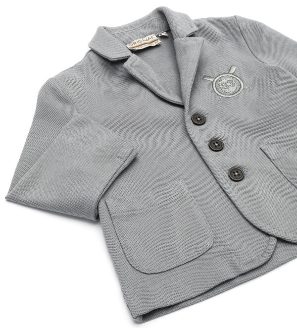 Special Day Baby boy Piquet Jacket – Image 3