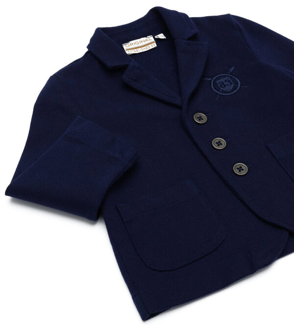 Special Day Baby boy Piquet Jacket – Image 8