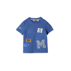 Indigo varsity baby boy short sleeve t-shirt 7