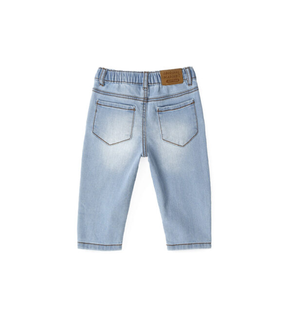 Indigo Varsity Baby boy Denim Jeans – Image 2