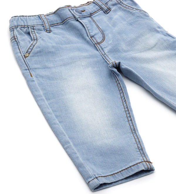 Indigo Varsity Baby boy Denim Jeans – Image 3