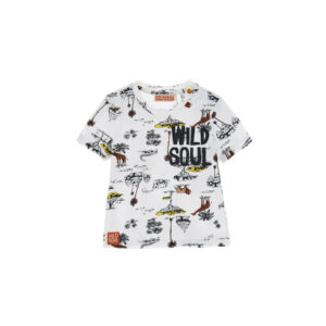 Sunny sunday baby boy short sleeve t-shirt 24