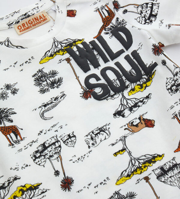 Sunny sunday baby boy short sleeve t-shirt 24 – Image 2