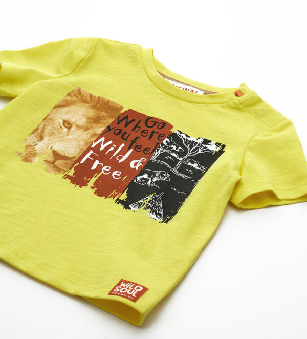 Sunny sunday baby boy short sleeve t-shirt 27 – Image 2