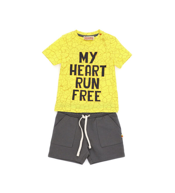 Sunny sunday baby boy t-shirts and shorts sets 13