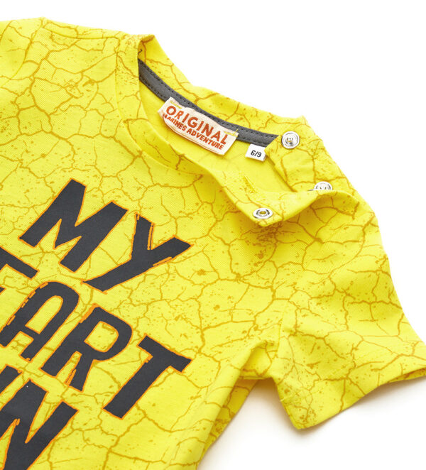 Sunny sunday baby boy t-shirts and shorts sets 13 – Image 2