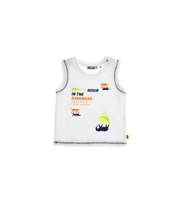 Neon explorer baby boy cotton tank top 1 – Image 6