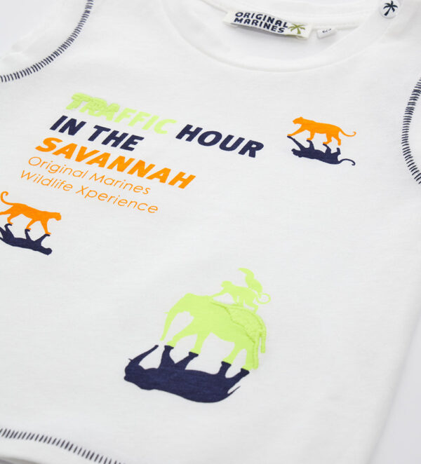 Neon explorer baby boy cotton tank top 1 – Image 7