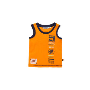 Neon explorer baby boy cotton tank top 2