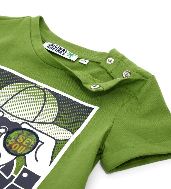 Neon Explorer Baby boy Short Sleeve T-Shirt 1 – Image 5
