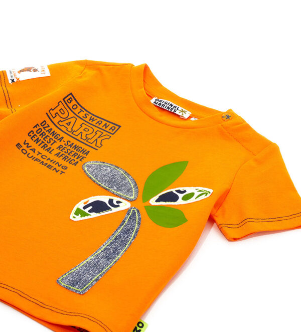 Neon explorer baby boy short sleeve t-shirt 15 – Image 2