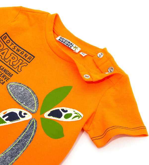 Neon explorer baby boy short sleeve t-shirt 15 – Image 3