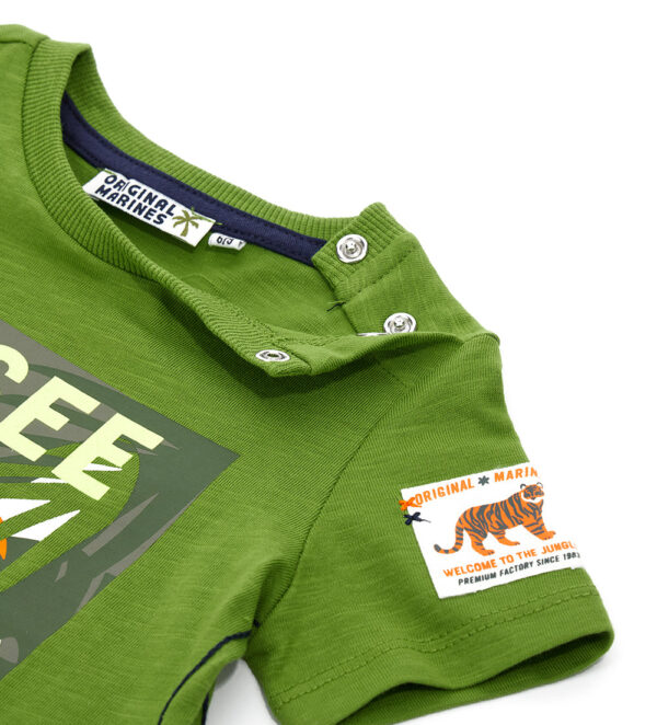 Neon explorer baby boy short sleeve t-shirt 16 – Image 5