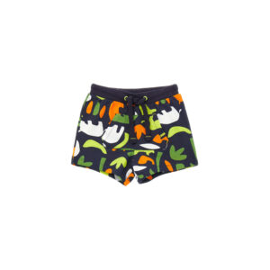 Neon explorer baby boy cotton fleece bermuda 2