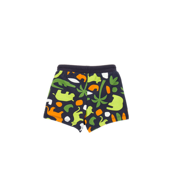 Neon explorer baby boy cotton fleece bermuda 2 – Image 4