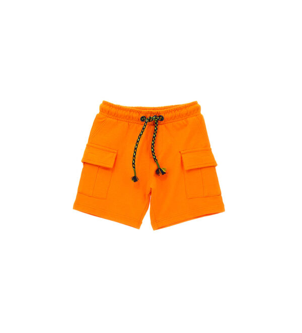 Neon Explorer Baby boy Cotton Fleece Bermuda