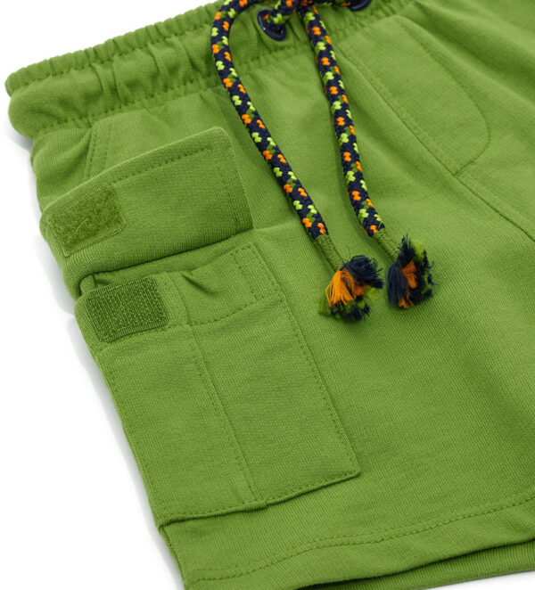 Neon Explorer Baby boy Cotton Fleece Bermuda – Image 13
