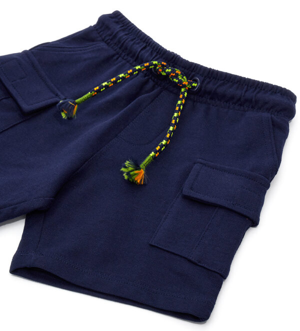 Neon Explorer Baby boy Cotton Fleece Bermuda – Image 10
