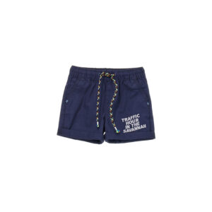 Neon Explorer Baby boy Cotton Shorts