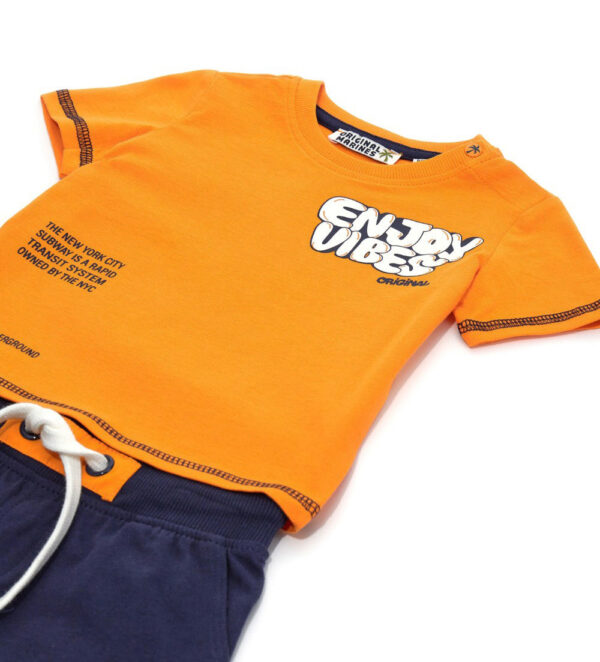 Neon explorer baby boy t-shirts and shorts sets 9 – Image 2